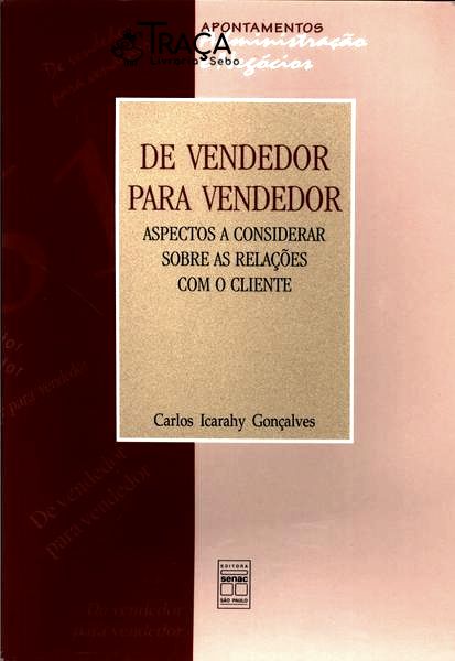 De Vendedor para Vendedor