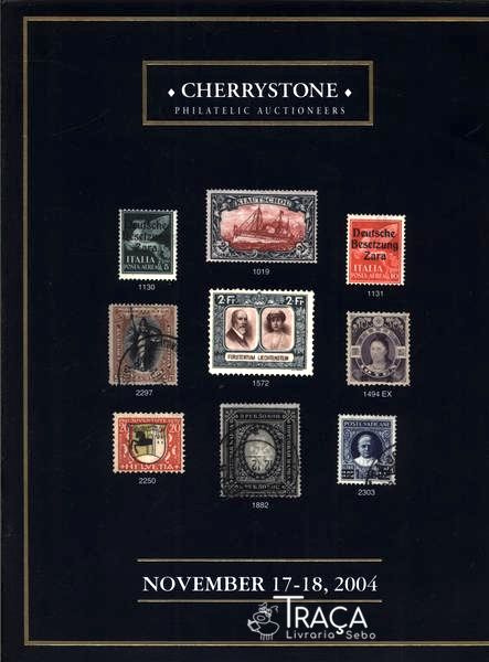 Cherrystone Philatelic Auctioneers November 17-18, 2004