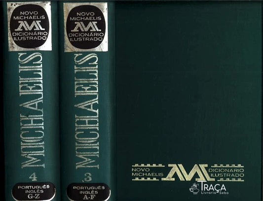 Novo Michaelis Português-inglês (2 Volumes - 1973)