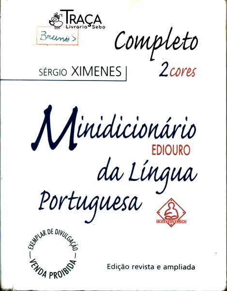 Minidicionário Ediouro da Língua Portuguesa (2000)