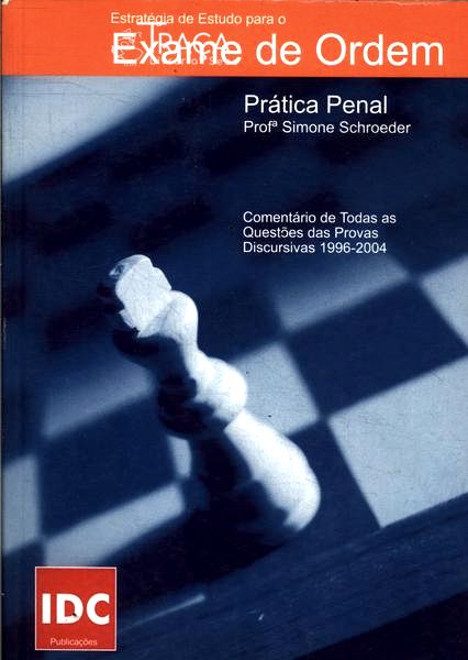 Estratégia de Estudo para o Exame da Ordem Penal
