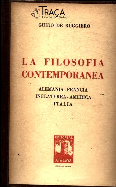 La Filosofia Contemporanea