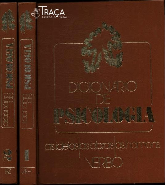 Dicionário De Psicologia (2 Volumes)