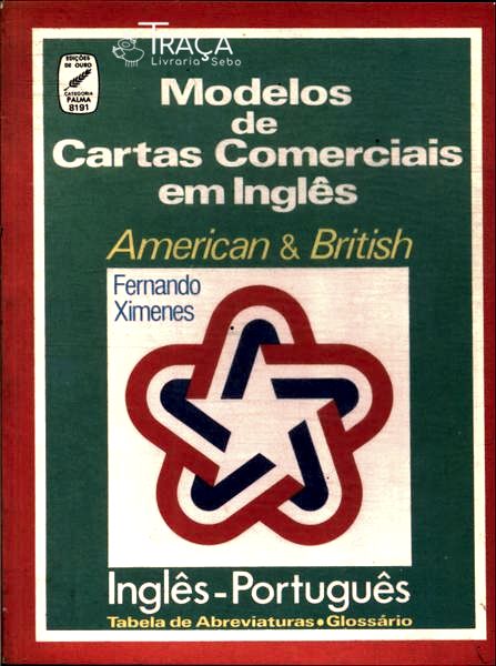 Modelos de Cartas Comerciais em Inglês
