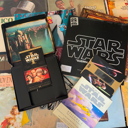 Box Star Wars Episode I - The Phantom Menace VHS Video Collectors Edition