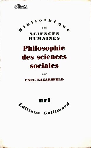 Philosophie des Sciences Sociales