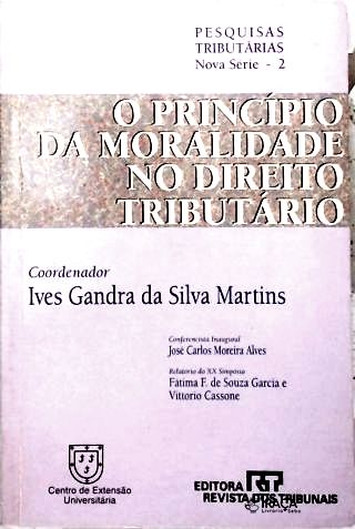O Princípio da Moralidade no Direito Tributário