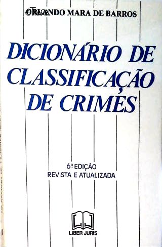 Dicionário de Classificação de Crimes