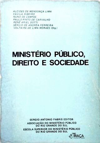 Ministério Público, Direito E Sociedade