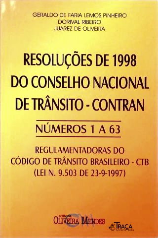 Resoluções de 1998 do Conselho Nacional De Trânsito-Contran