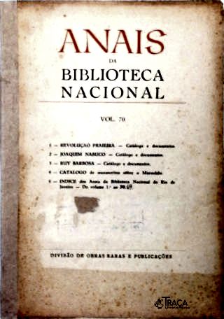Anais da Biblioteca Nacional - Vol. 70