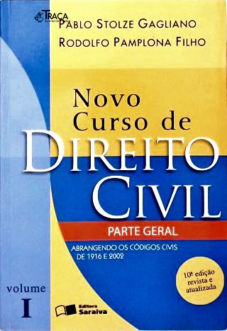 Novo Curso de Direito Civil - Vol. 1 (Parte Geral)