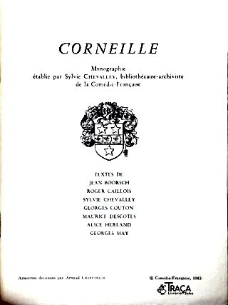 Corneille (Monographie)