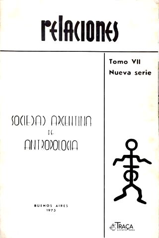 Sociedad Argentina de Antropologia - Tomo VII