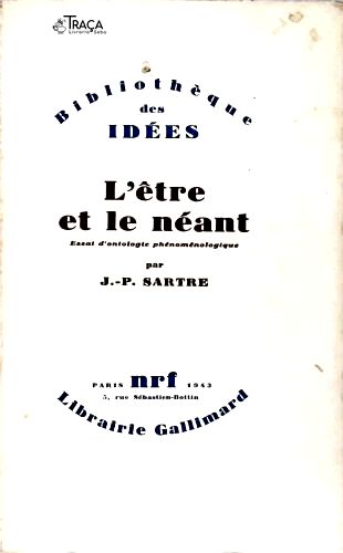 Lêtre Et Le Néant