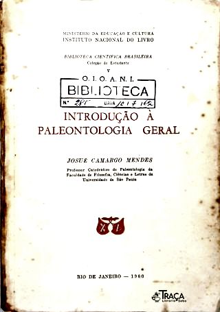 Introdução à Paleontologia Geral