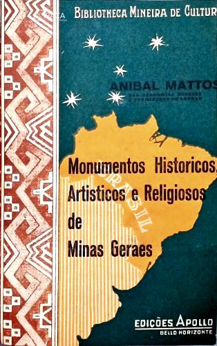 Monumentos Históricos, Artísticos e Religiosos de Minas Geraes