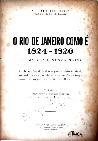 O Rio de Janeiro Como É (1824-1826)