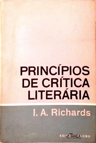 Princípios De Crítica Literária