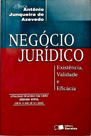 Negócio Jurídico: Existência, validade e eficácia