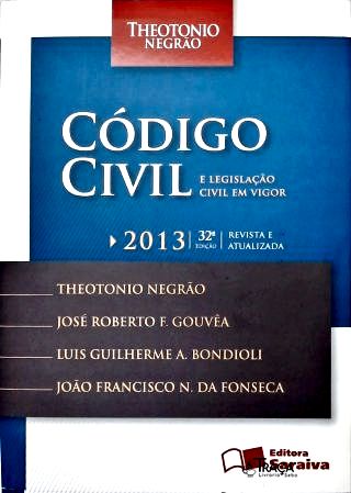 Código Civil e Legislação Civil em Vigor