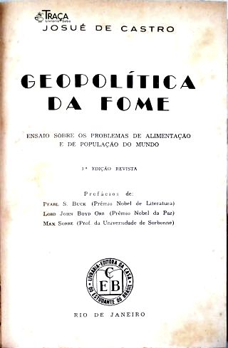 Geopolítica Da Fome