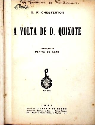 A Volta de D. Quixote