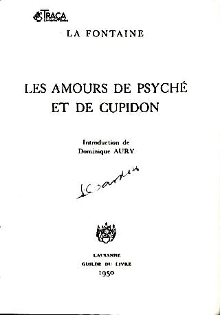 Les amours de Psyché et de Cupidon
