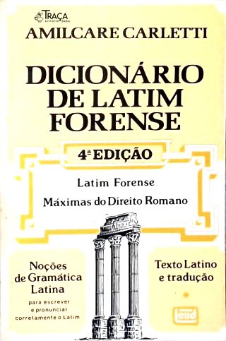 Dicionário de Latim Forense