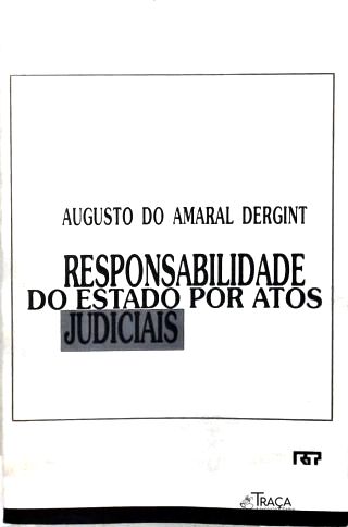 Responsabilidade do Estado por Atos Judiciais