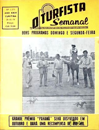 Revista O Turfista Semanal Nºs 1.275 a 1.288