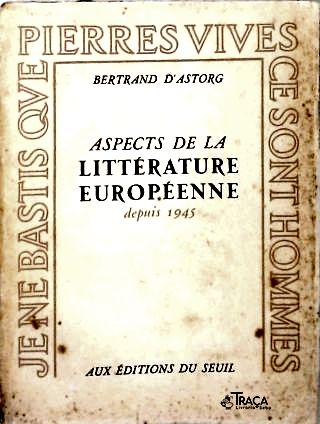 Aspects de la Litérature Européenne depuis de 1945