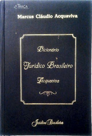 Dicionário Jurídico Brasileiro Acquaviva